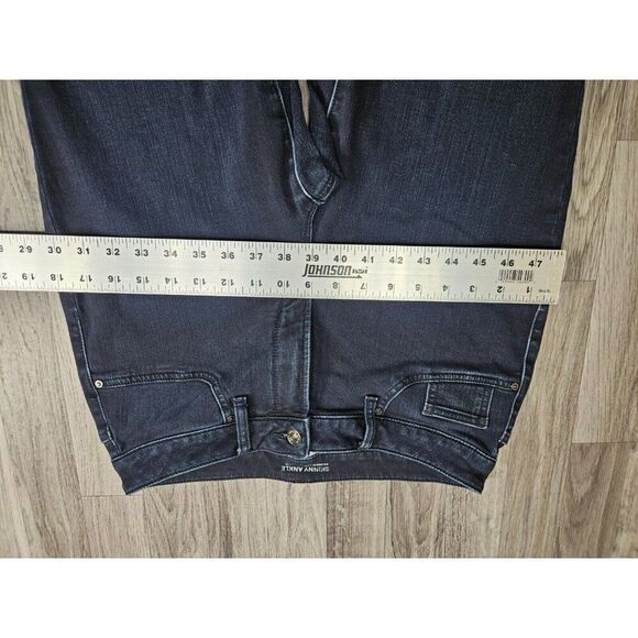 Chicos Womens Size 0.5R US 6R Skinny Ankle Denim Blue Jeans - Picture 8 of 11